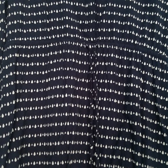 Nice Gap Blue and White Dress with Rain Drop pattern, Size Small - Picture 4 of 11